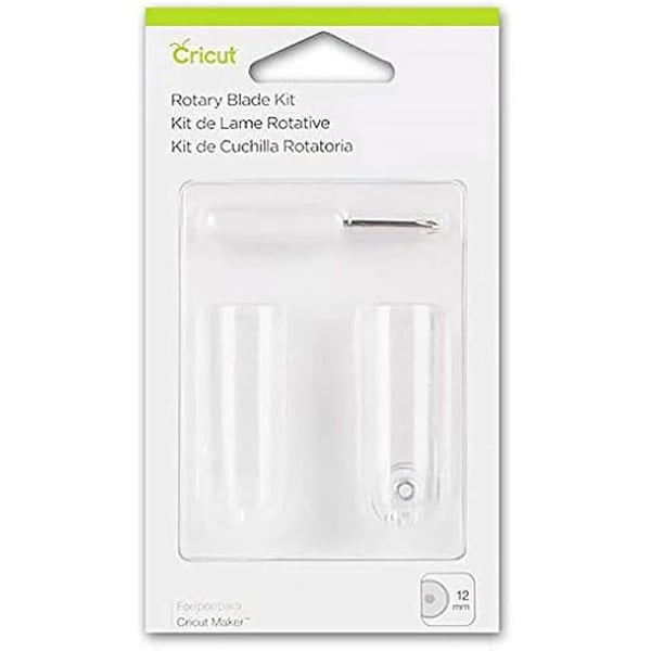 Roterande kniv - CRICUT - Kit med roterande kniv - Flerfärgad - Kompatibel med Cricut-maskiner - Precis skärning