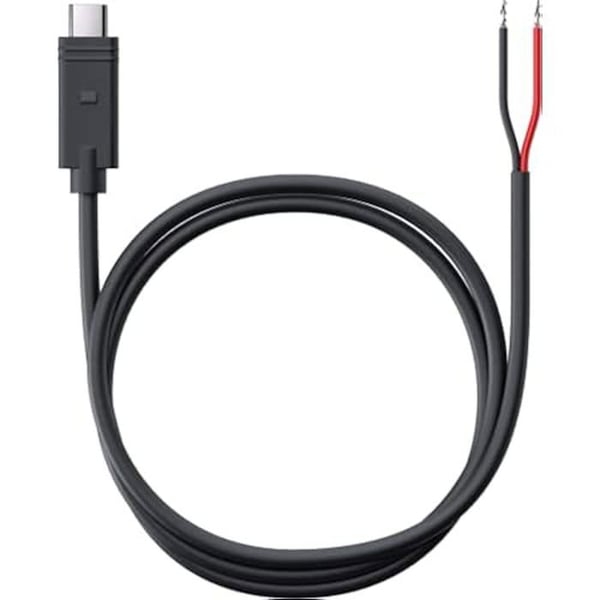 USB Type-C-kabel - SP CONNECT - SPC+ - 12V - Väderbeständig - Svart