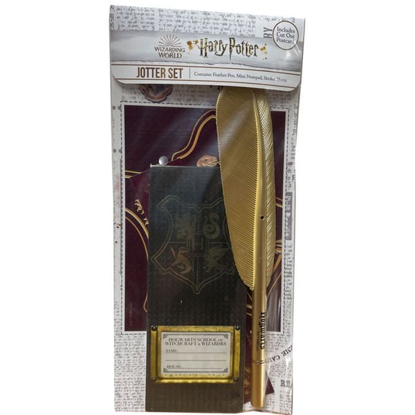 Set med skrivmaterial i Blue Sky Studios Harry Potter Hogwarts