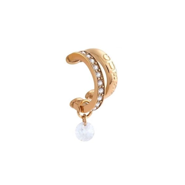 Örhängen - GUESS - JUBE03294JWYGT-U - Rostfritt stål - Guld - Creoler