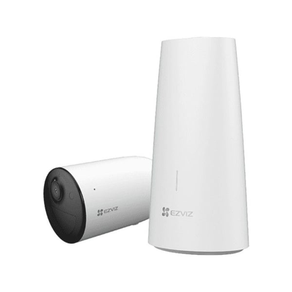 Kit 1 IP-kamera Wi-Fi utomhus med batteri och basstation - HB3 2K Ezviz