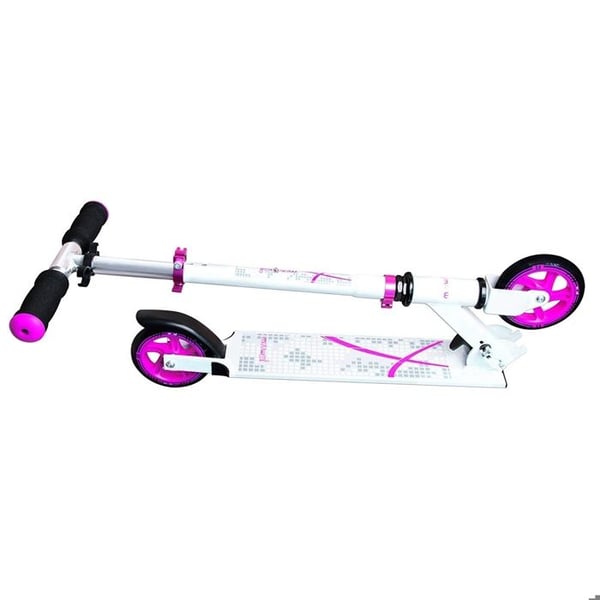 Aluminium Scooter Vit/rosa 125 mm