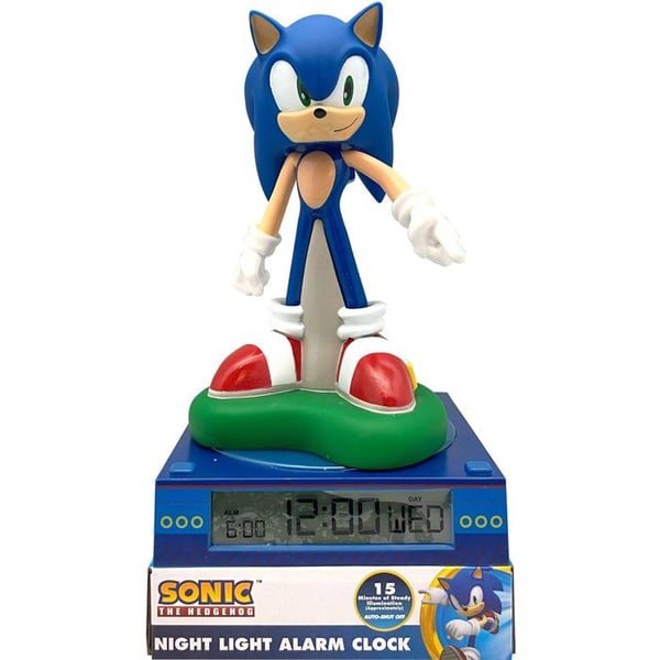 Ljusfigur som väcker - KIDS LICENSING - Sonic - Från 3 år