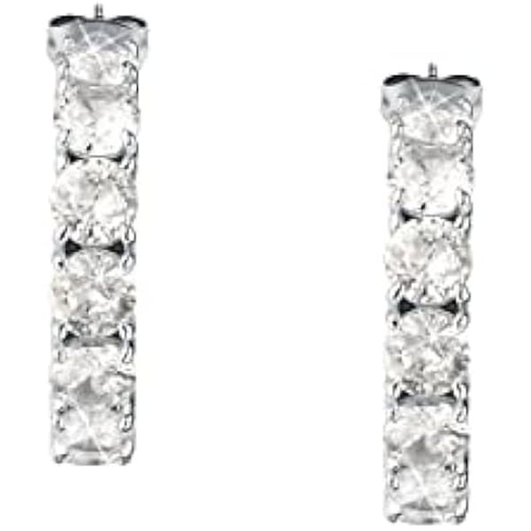 Örhängen - MORELLATO - TESORI - Silver 925 - Zirkoner - Längd 2 cm