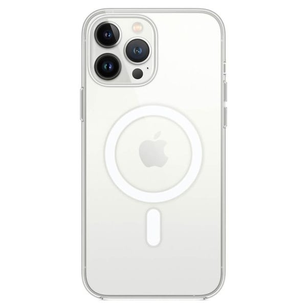 MagSafe silikonfodral - Apple - iPhone 12 Pro Max - Transparent - Halvstyvt - Elegant