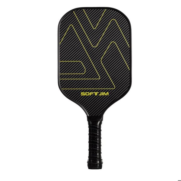 Pickleballracket - SOFTJIM - Boston - Kolfiber - Storlek 40x20x1,3 cm - Medelnivå