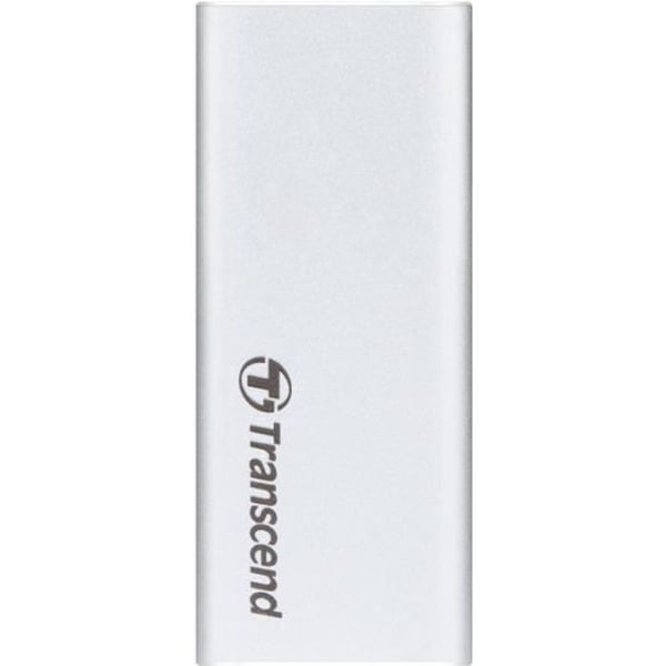TRANSCEND ESD240C Extern SSD-enhet - 120 GB - M.2 - USB 3.1 Gen 2 (USB-C) - Silver