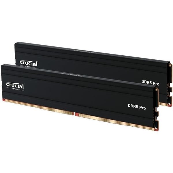 CRUCIAL Muisti RAM DDR5 PRO - Paketti 128GB (2 x 64GO) - 5600 MT/s - CL46