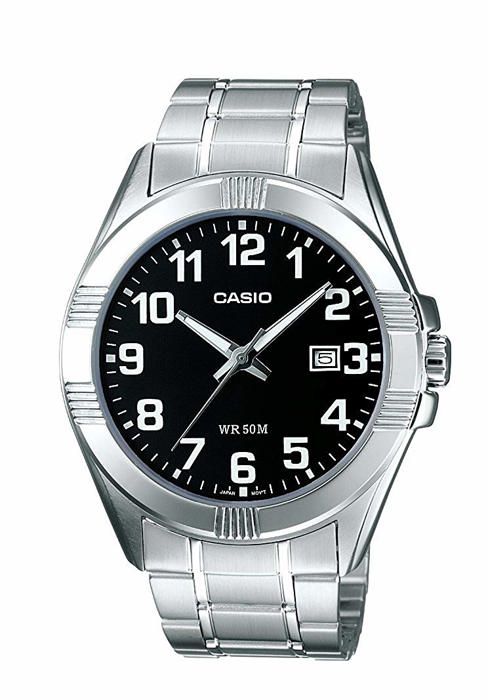 Herrur - CASIO - MTP-1308PD-1BVEF - Kvarts - Rostfritt stål - Vattentålighet 5 ATM