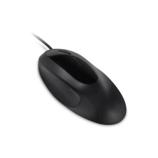 Pro Fit Ergo Mouse - KENSINGTON - 5 knappar - Kabelansluten - USB - Svart