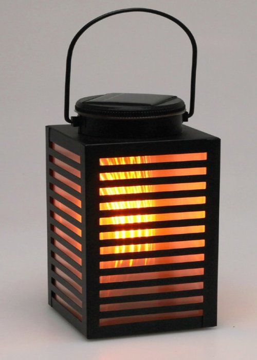 LED-lampa - PROGARDEN - KO-DX9300930 - Flammeffekt - Solenergi - 30 cm