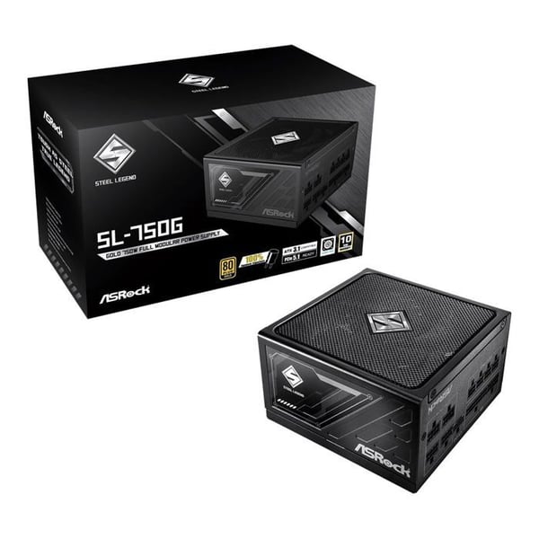 Strömförsörjning - ASROCK - CL-750G - 750W - 80 Plus Gold - ATX3.1 & PCIe 5.1 Klar