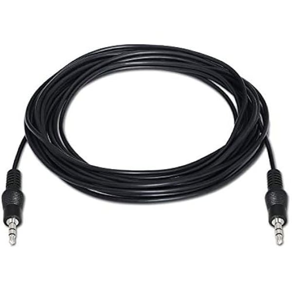 Ljudkabel - AISENS A128 - 3 m - Jack 3.5 - Färg Svart