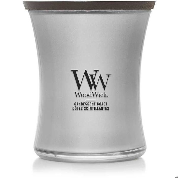 Mellanstorlek - Trä, Glas Silver - WoodWick - 2659613E