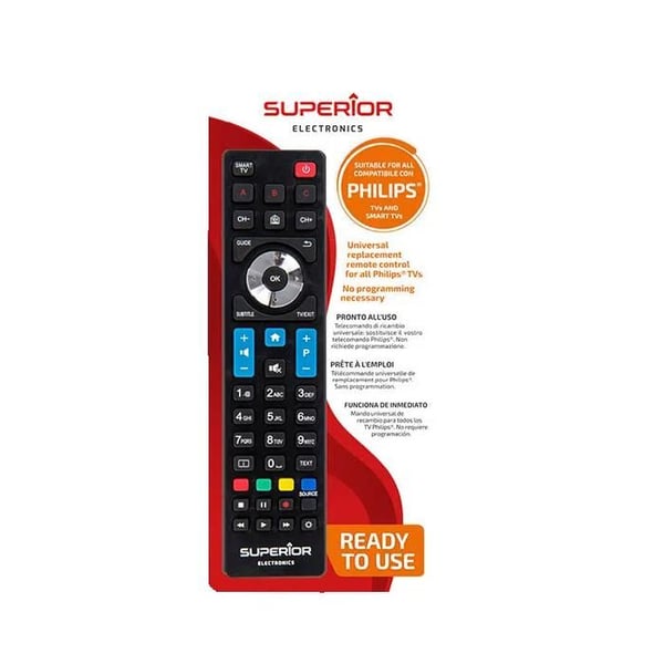 KLAR ATT ANVÄNDA FJÄRRKONTROLL FÖR PHILIPS TV