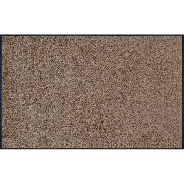 Matta - Design 959 - Taupe - 75 x 120 cm - 100% polyamid - Kvalitet Wash & Dry
