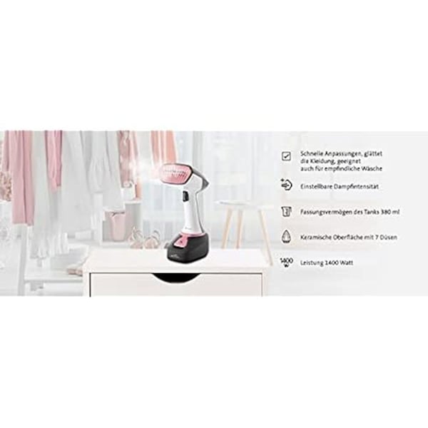 Ångpress - ETA - Stephany - 1400 W - Vattentank 380 ml - Keramisk sula
