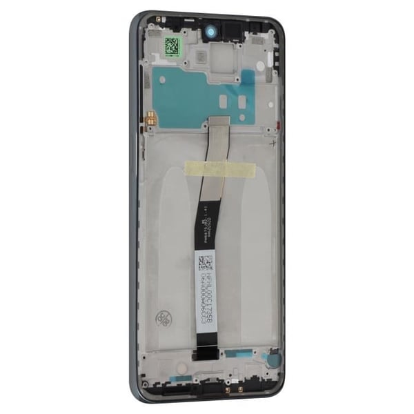LCD-skärm - Xiaomi - Redmi Note 9 Pro - Pekskärm - Förmonterad ram - Färg Grå