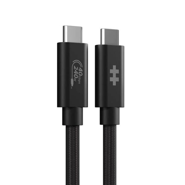 USB4-kabel - HYPERDRIVE - HyperDrive US - 40 Gbps - Färg Svart - Optimerad Prestanda