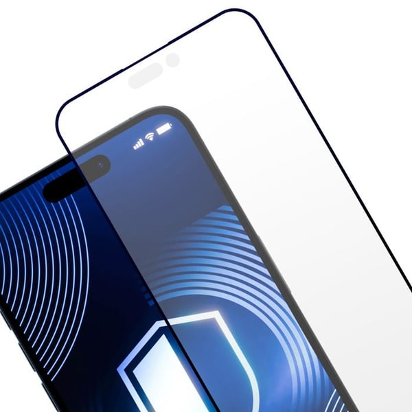 Skyddande film - 3MK SKYDD - iPhone 15 Pro - Härdat glas - Matt finish - Rep resistant
