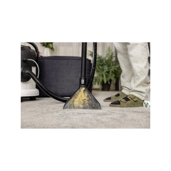 Shampouineuse SE 4 KARCHER - Injektor extractor støvsuger - Effekt 1000W - Dobbelt tank 2x4L - Tæppe- og gulvmåtterens