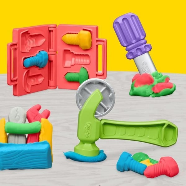 Play-Doh Min lilla hantverkare, set med modellera, kreativa aktiviteter, Klassisk, från 3 år