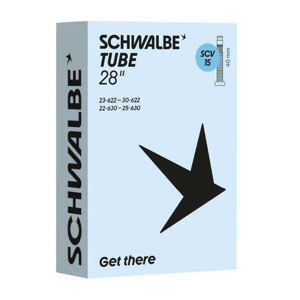Cykelslang 700 x 23-30 Schwalbe clik ventil 40mm (23-30x622-630) (scv15)