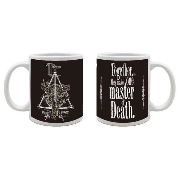 Mugg - Harry Potter Dödens Reliker - Vit - Rund - Vuxen