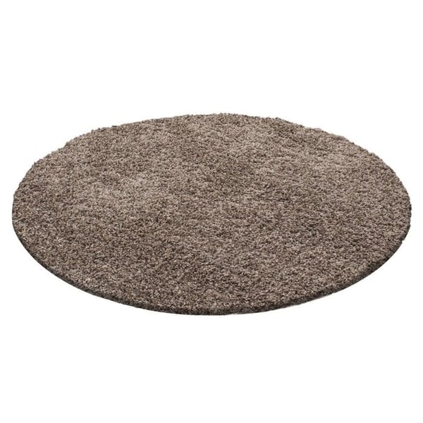 Ayyildiz - Tapis Shaggy lång lugg i unik färg MOCCA - (60x110)