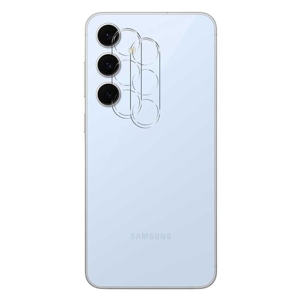Skyddskamera - Phonillico® - Samsung Galaxy S24 FE - Härdat glas - Paket om 2 - Transparent