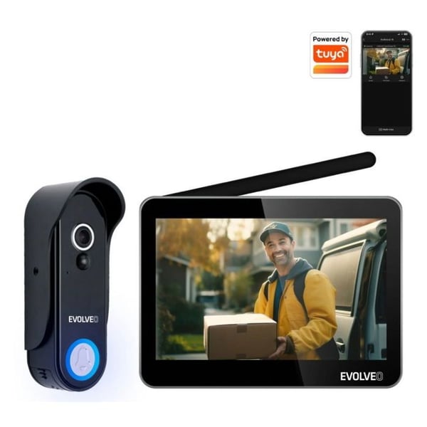 EVOLVEO DoorPhone W7, sort skærm