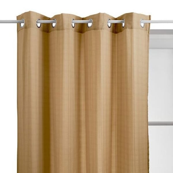 Set med 2 voilager "Noa" mönster randiga plisserade, 140 x 240 cm Atmosphera