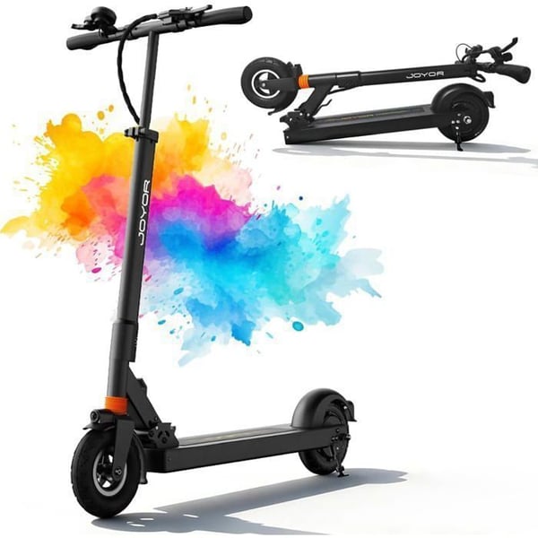 JOYOR F5 - Sammenklappelig elektrisk scooter - 500W motorer foran og bag - 48V 10,4Ah batteri - Maksimal rækkevidde 35-45 km/h - Bluetooth