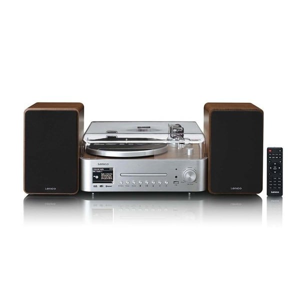 Hi-fi system - LENCO - MC-860BK - Vinylspelare - Internet Radio DAB+/FM - Bluetooth och CD/MP3-spelare
