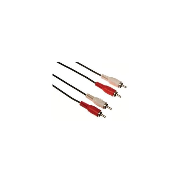 2 X RCA ljudkontakt till 2 X RCA ljudkontakt / Bas / 1 50 M / Guld 2 X RCA ljudkontakt till 2 X RCA ljudkontakt / Bas / 1 50 M / Guld