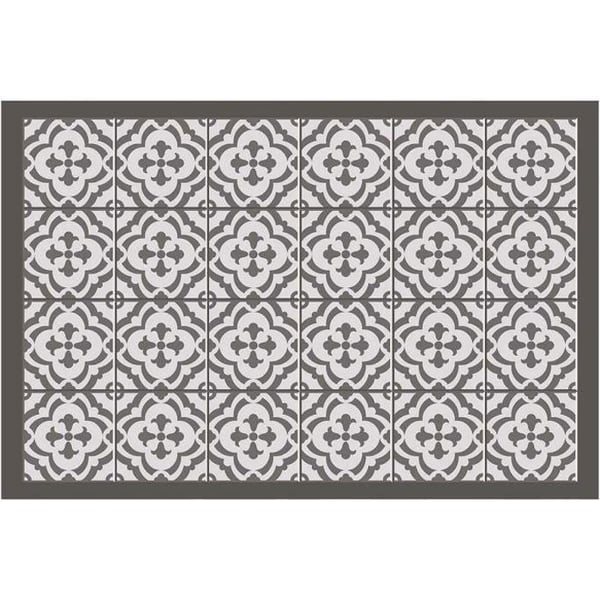Vinylmatta - HOME MAISON - Rektangulär - Taupe - 50 x 75 cm - Modern