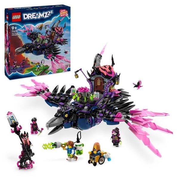LEGO® DREAMZzz 71478 The Nightmare Witch's Midnight Raven - Moduluppsättning
