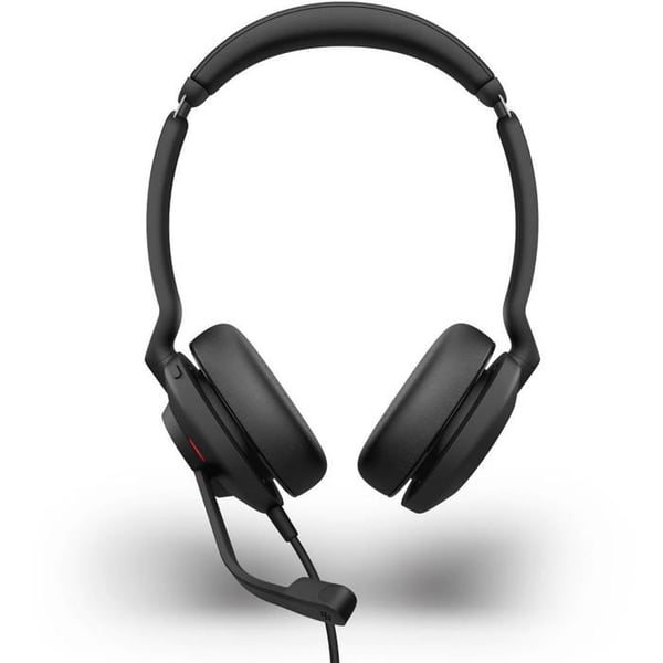 Jabra Evolve2 30 SE Hörlurar over-ear trådad Stereo svart Mikrofon med brusreducering, Bullerdämpning