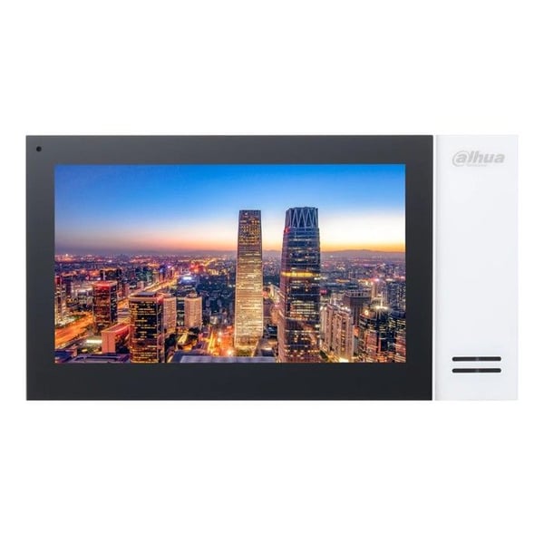 Video IP monitor med touchskärm 7" Vit - Dahua