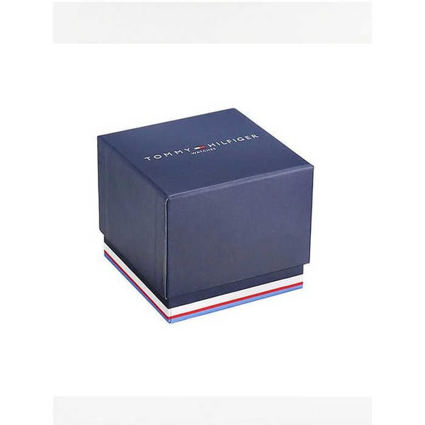 Klocka - Stål, brunt läder - Tommy Hilfiger - 1710606