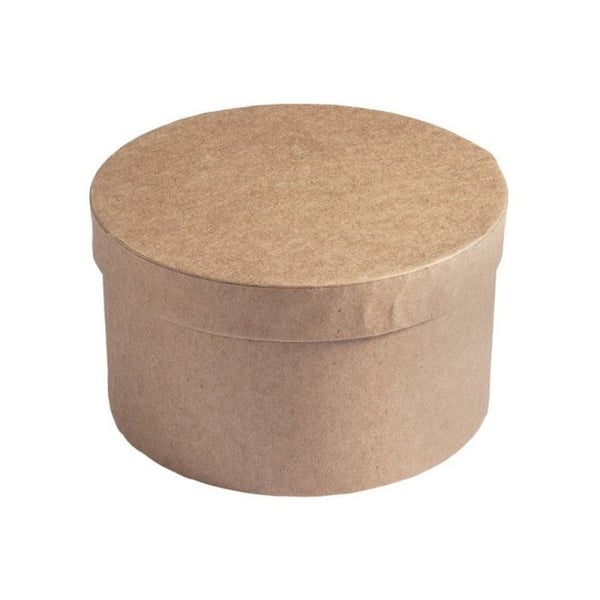 Dekorera låda - Rayher - 71-741-000 - Pappmaché - FSC 100% - Ø 14 cm x 8 cm