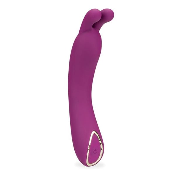 Vibromassör för kvinnor clitoris - Klitorisstimulator med intensiva vibrationer Hoppy - Lila