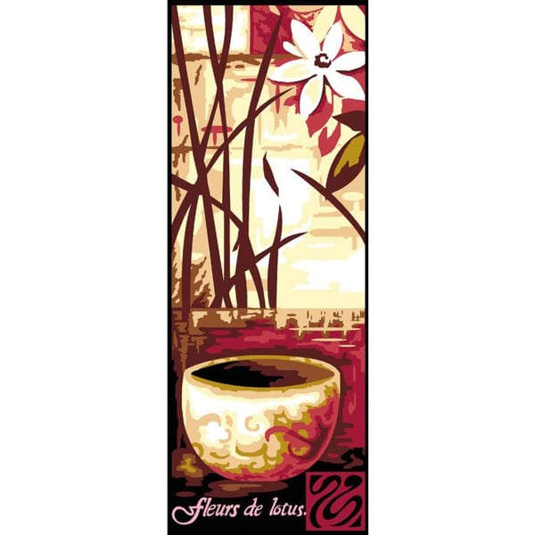 Canevas Penelope Antik Lotusblomma 25x60cm - MRCU62213