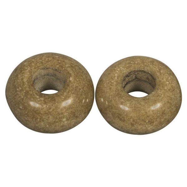 Glaskula, st. hålMagic Flair, 16mm hål 6 mm ogenomskinlig, låda 3 stycken, karamell