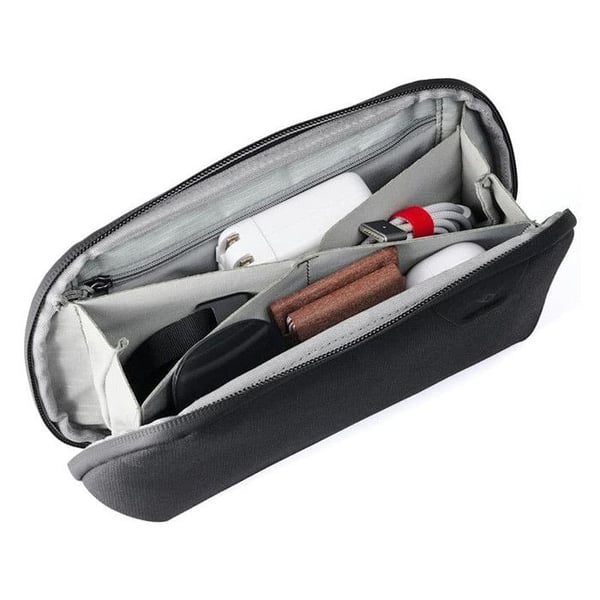 Trousse Tech Pouch Small - PEAK DESIGN - BTP-S-BK-1 - Sort - 1L - Origami lommer, klapåbning