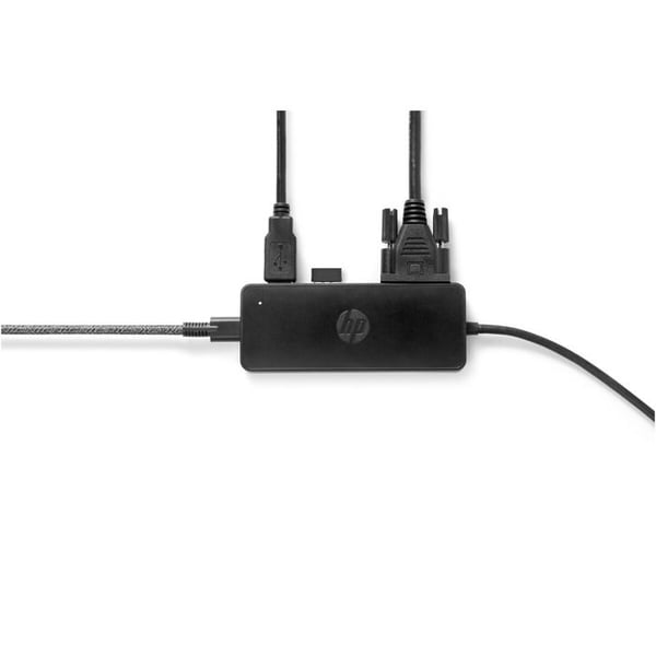 USB-C resehub för EliteBook 645 G9/655 G9/Fortis 14 G10/Pro x360/ProBook 445 G9/455 G9/Fortis 14 G9 HP G2 Svart