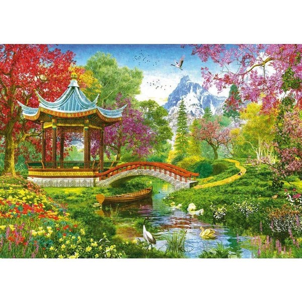 Pussel för vuxna - SCHMIDT SPIELE - Japansk trädgård - 59786 - 1000 bitar