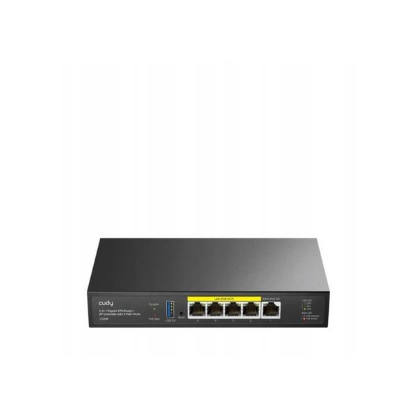 Professionell router - CUDY - C200P - Hantering av 200 åtkomstpunkter - Gigabit Ethernet-portar - USB 3.0-port
