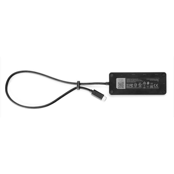 USB-C resehub för EliteBook 645 G9/655 G9/Fortis 14 G10/Pro x360/ProBook 445 G9/455 G9/Fortis 14 G9 HP G2 Svart