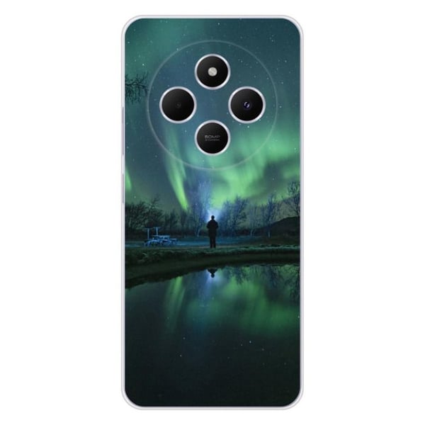Siliconfodral med tryck kompatibel med Xiaomi Redmi 14C 4G Norrsken